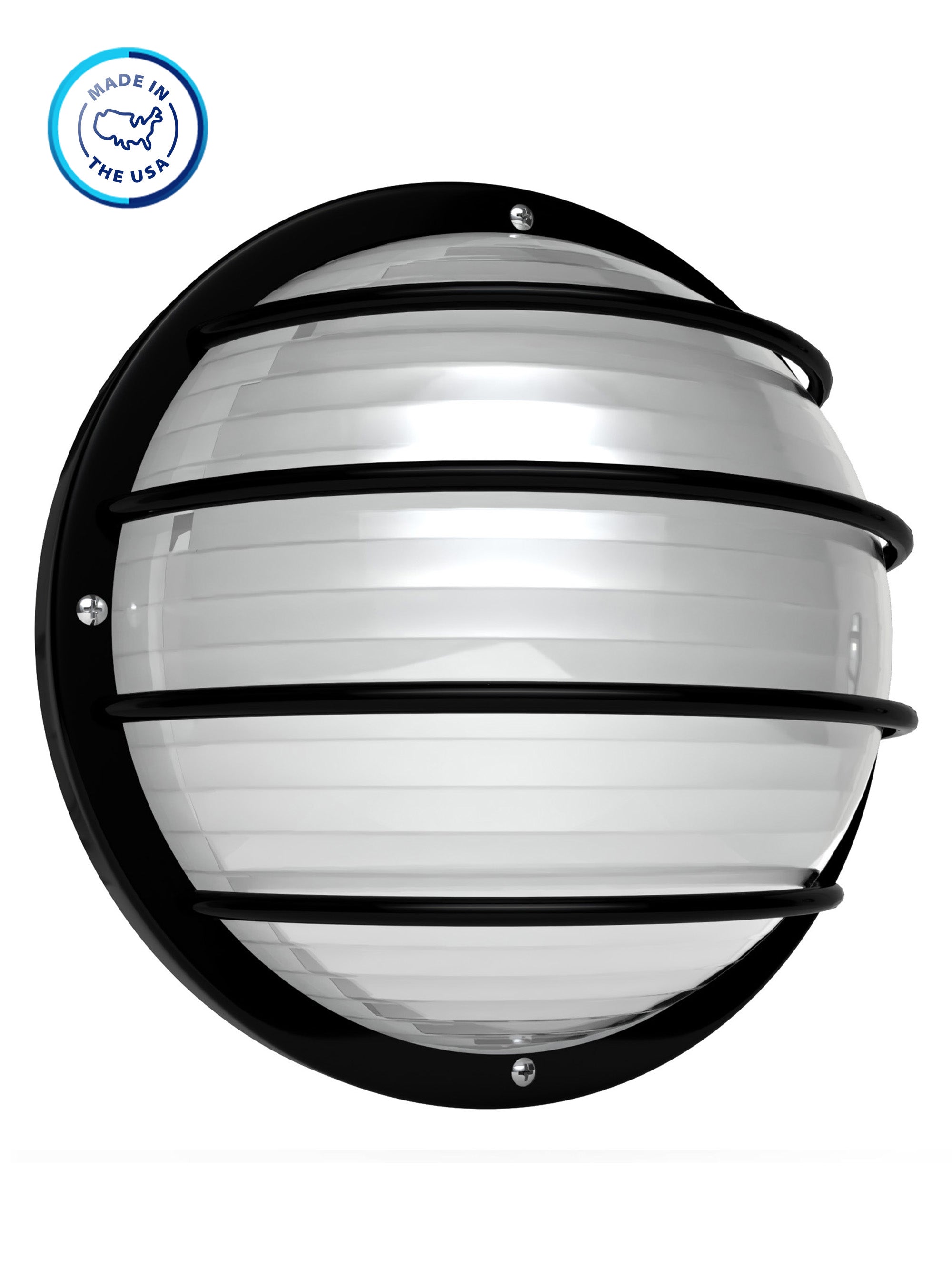 Round Nautical Outdoor LED Bulkhead Light Fixture