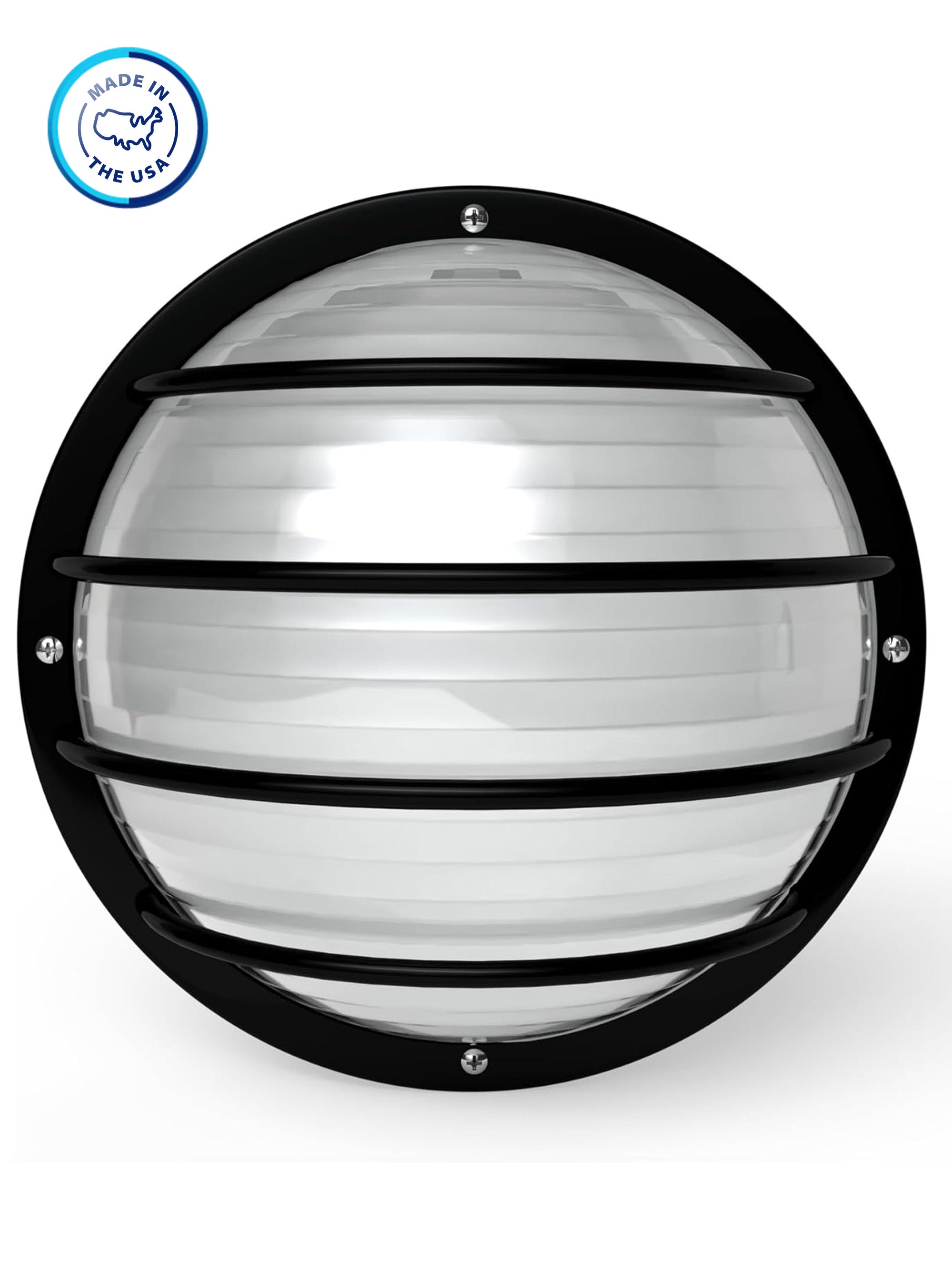 Round Nautical Outdoor LED Bulkhead Light Fixture