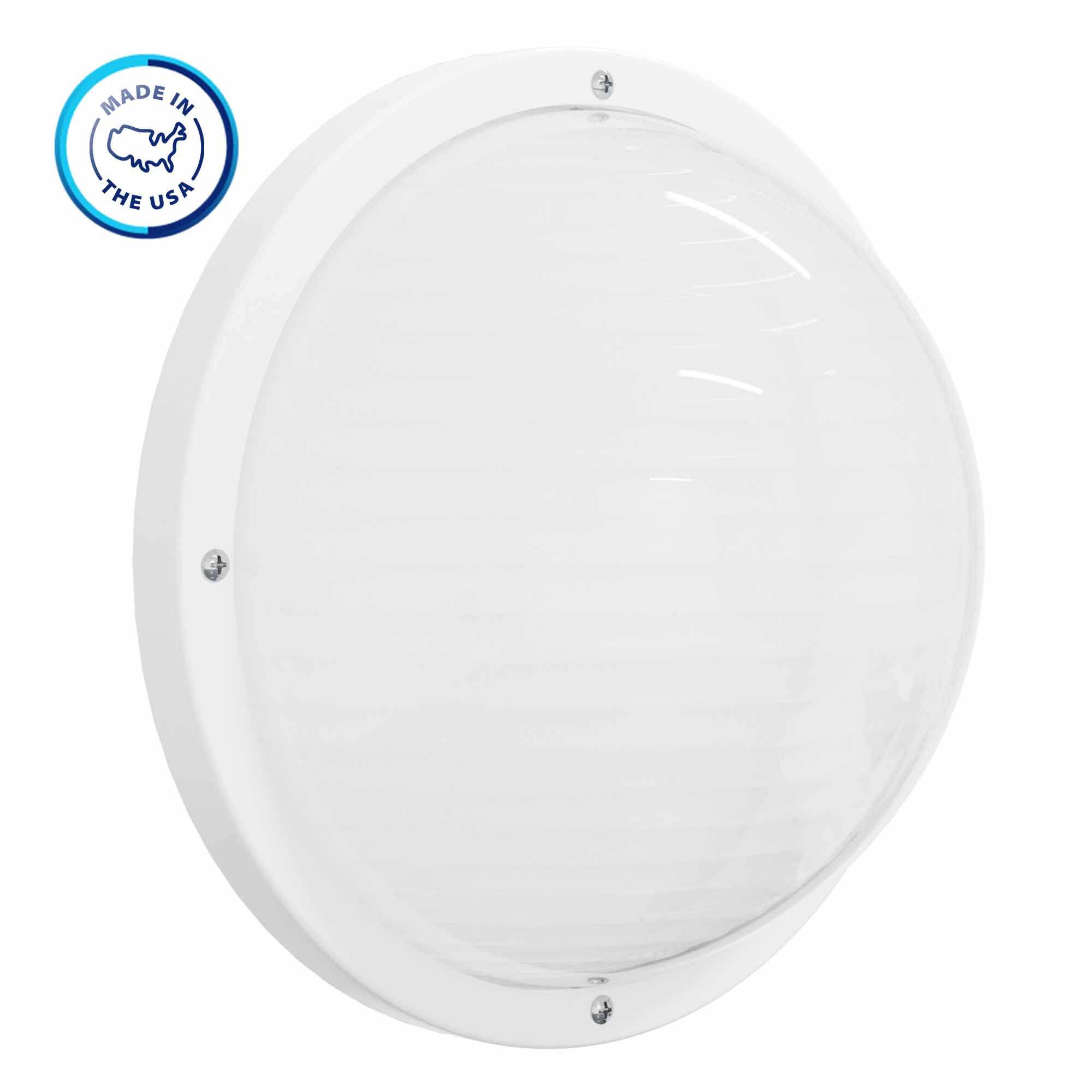 Round Nautical Outdoor LED Bulkhead Light Fixture