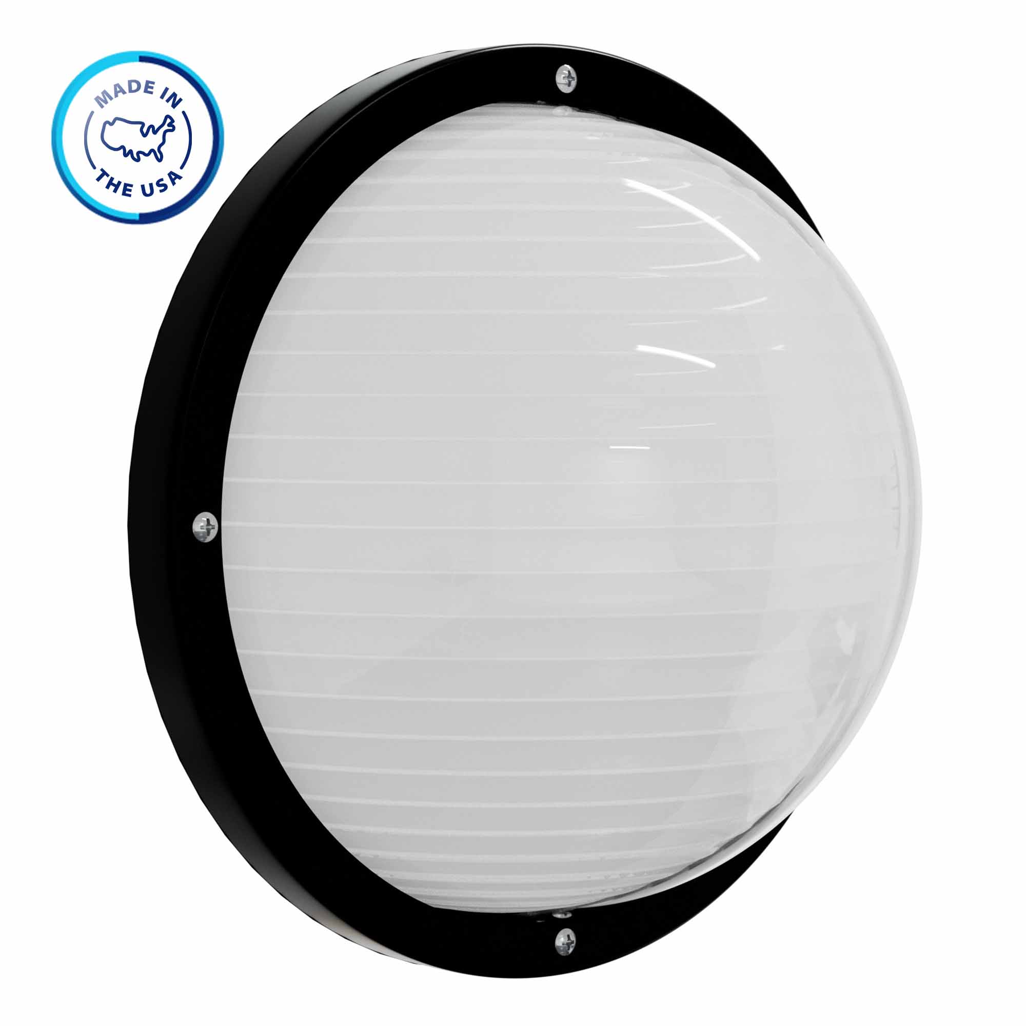 Round Nautical Outdoor LED Bulkhead Light Fixture
