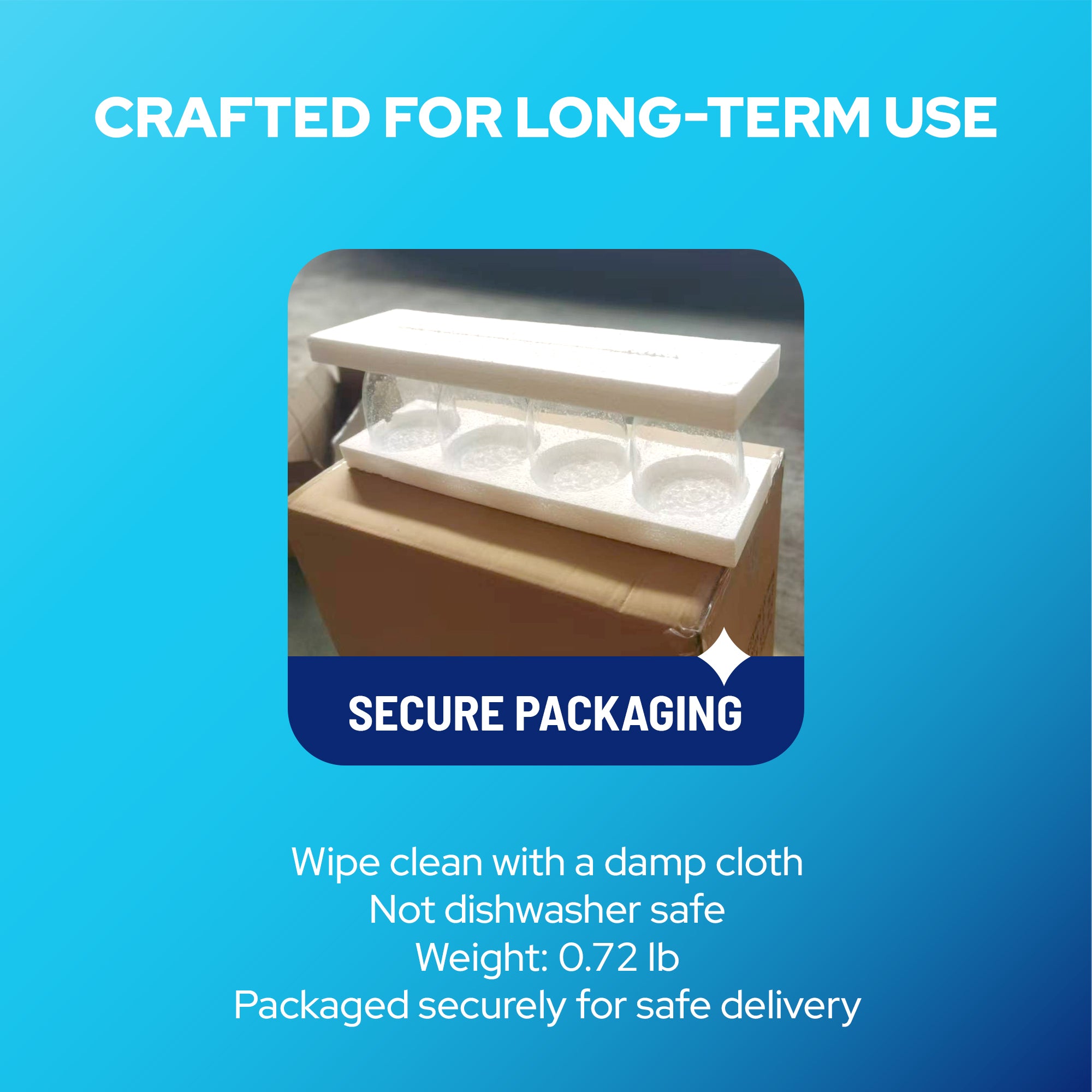 Clear Seeded Glass Shade Replacement