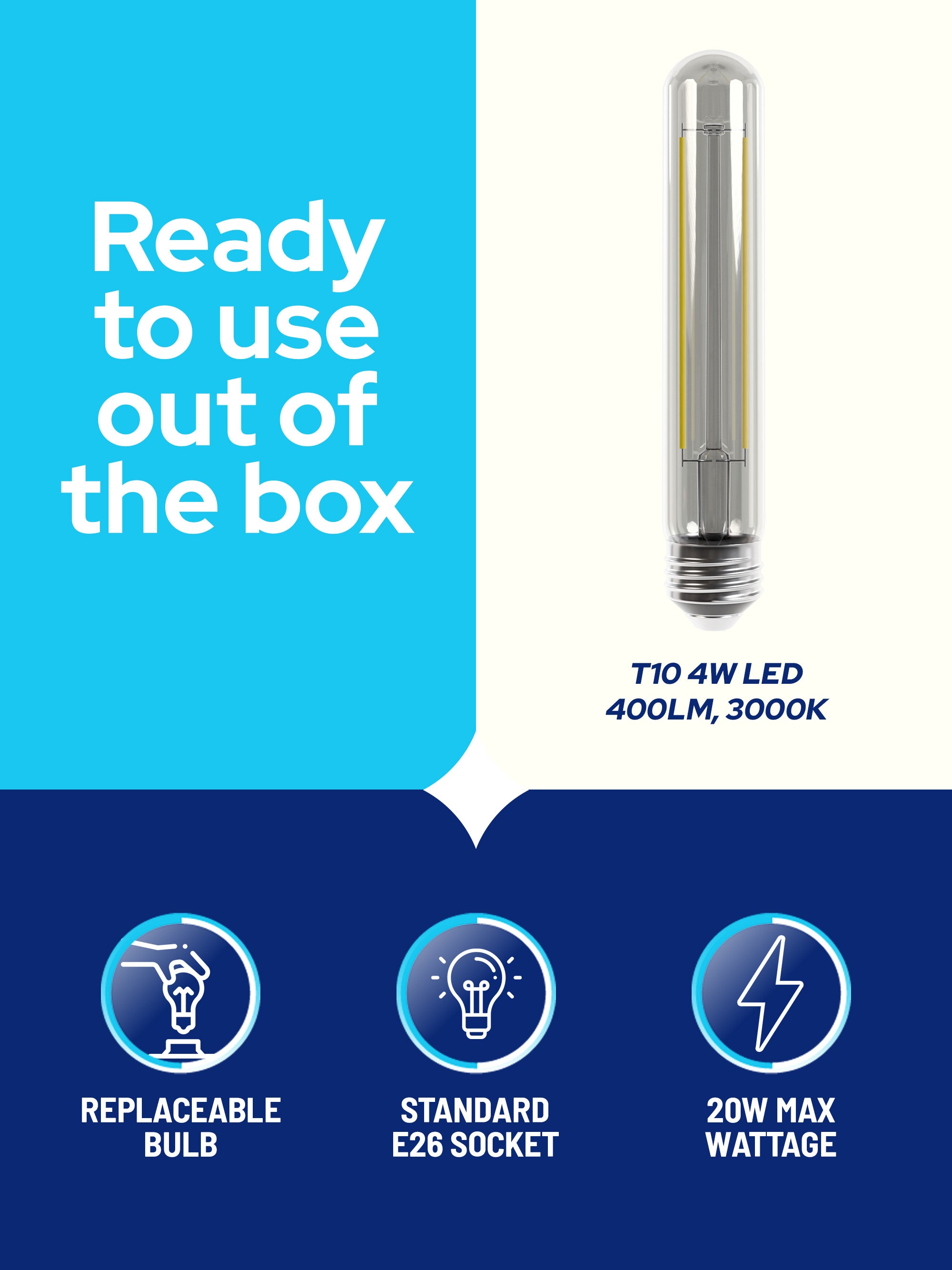 White Shabbat Lamp