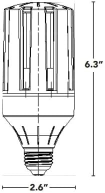KastLite LED-8039E345D-A Bollard Retrofit LED Light