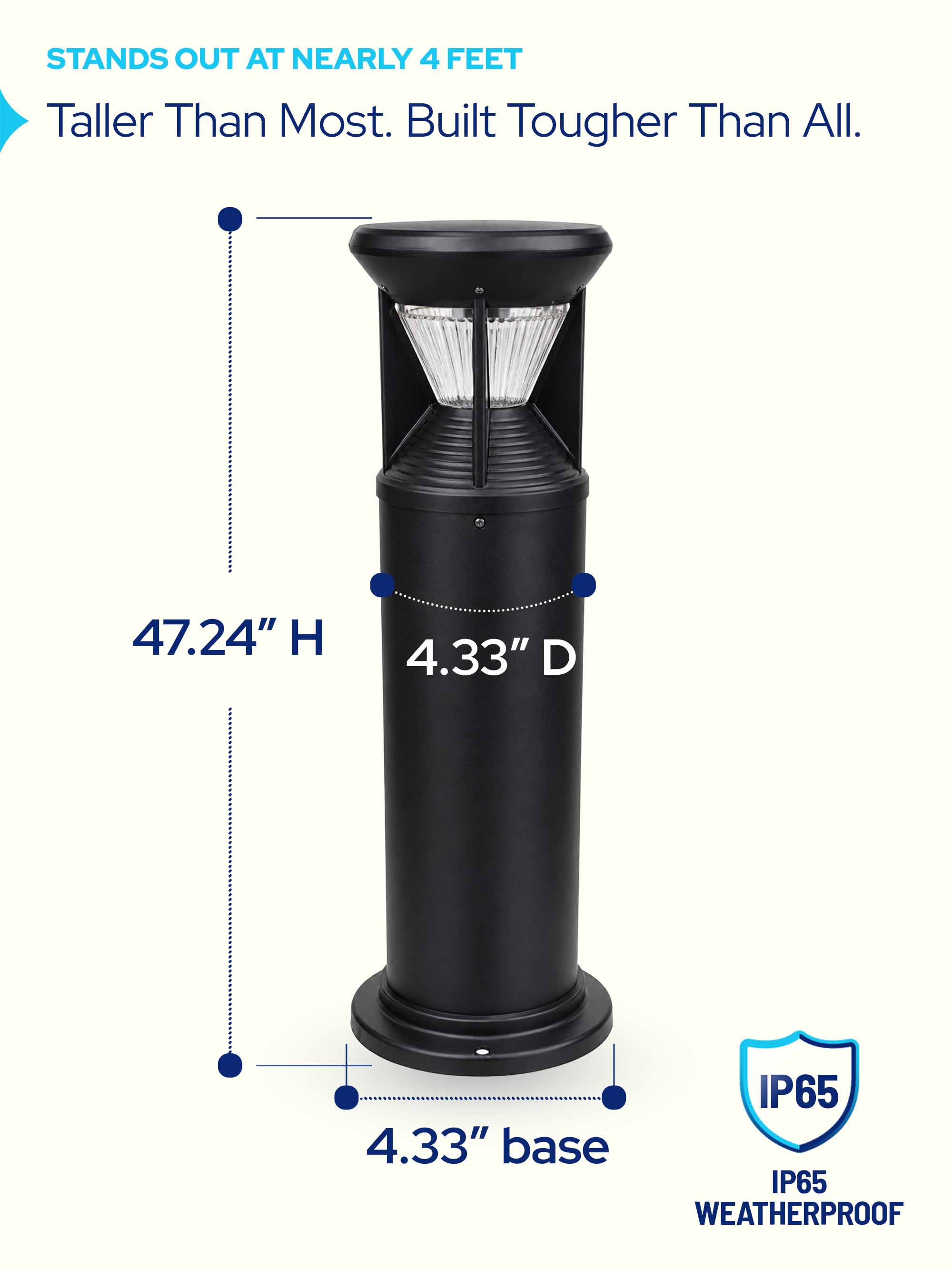 Solar LED Bollard Light