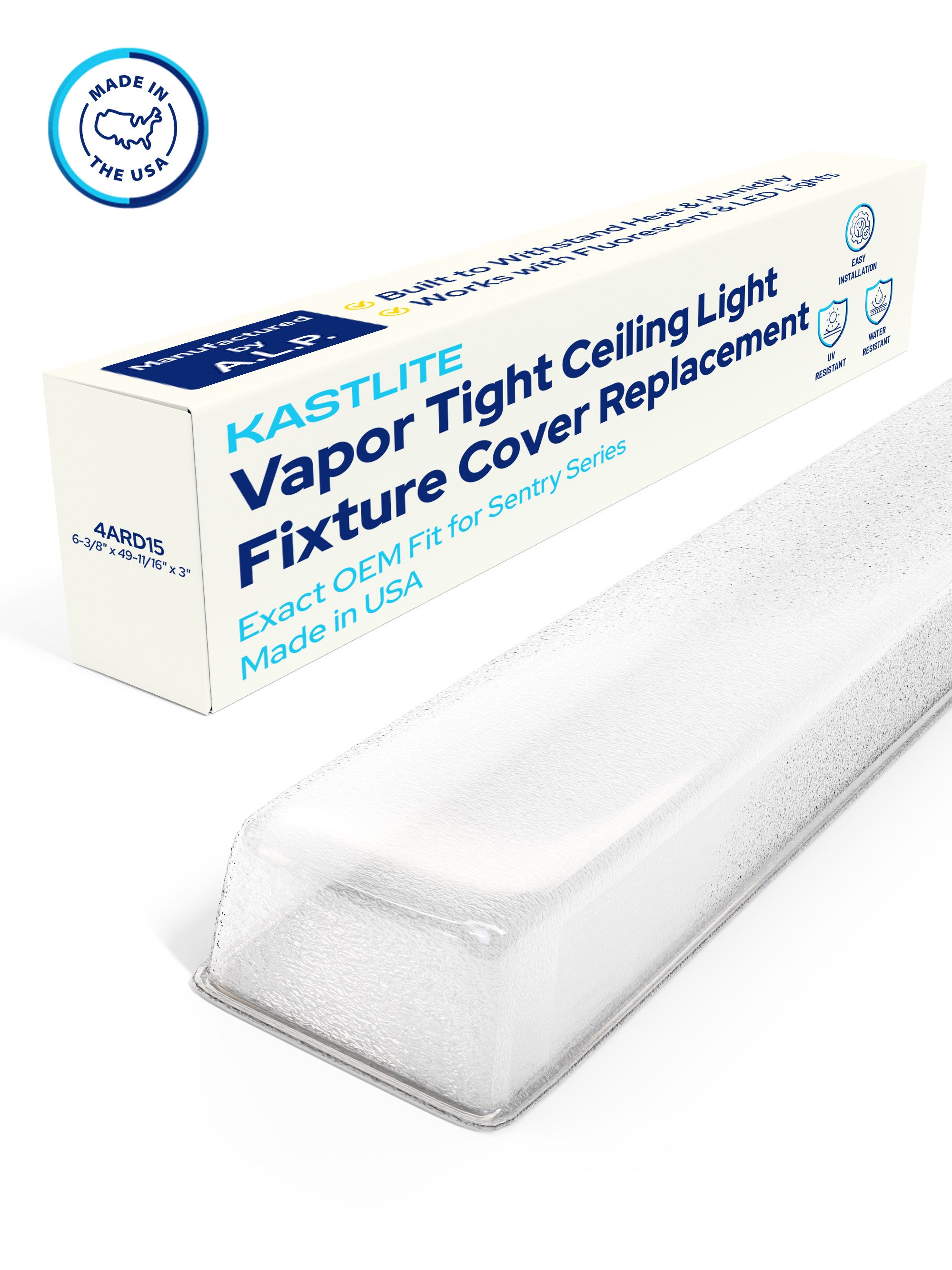Vapor Proof Lenses | Sealed Fixture Covers | KASTLITE