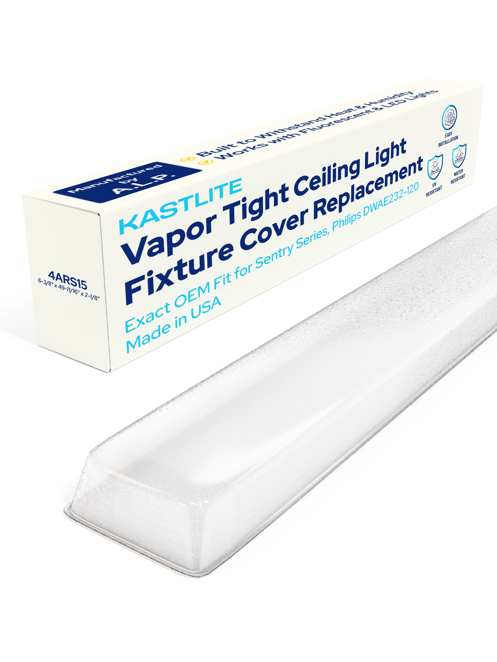 ALP-4ARS15: 6-3/8" x 49-11/16" x 2-1/8" by KASTLITE