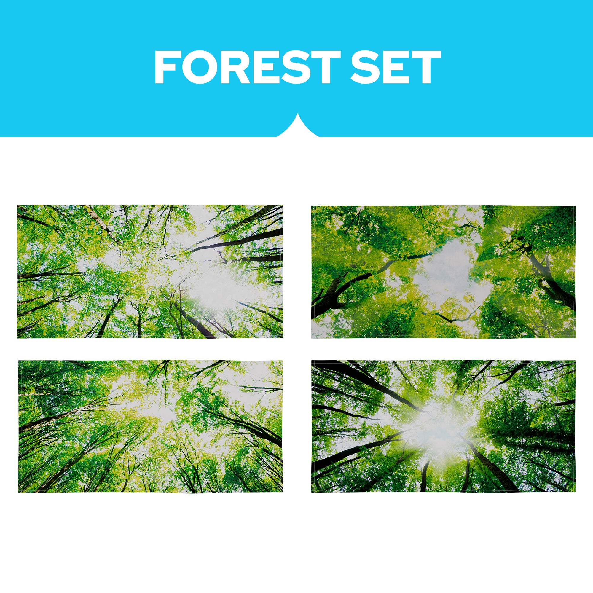 4-Pack Fluorescent Light Covers for Ceiling Lights