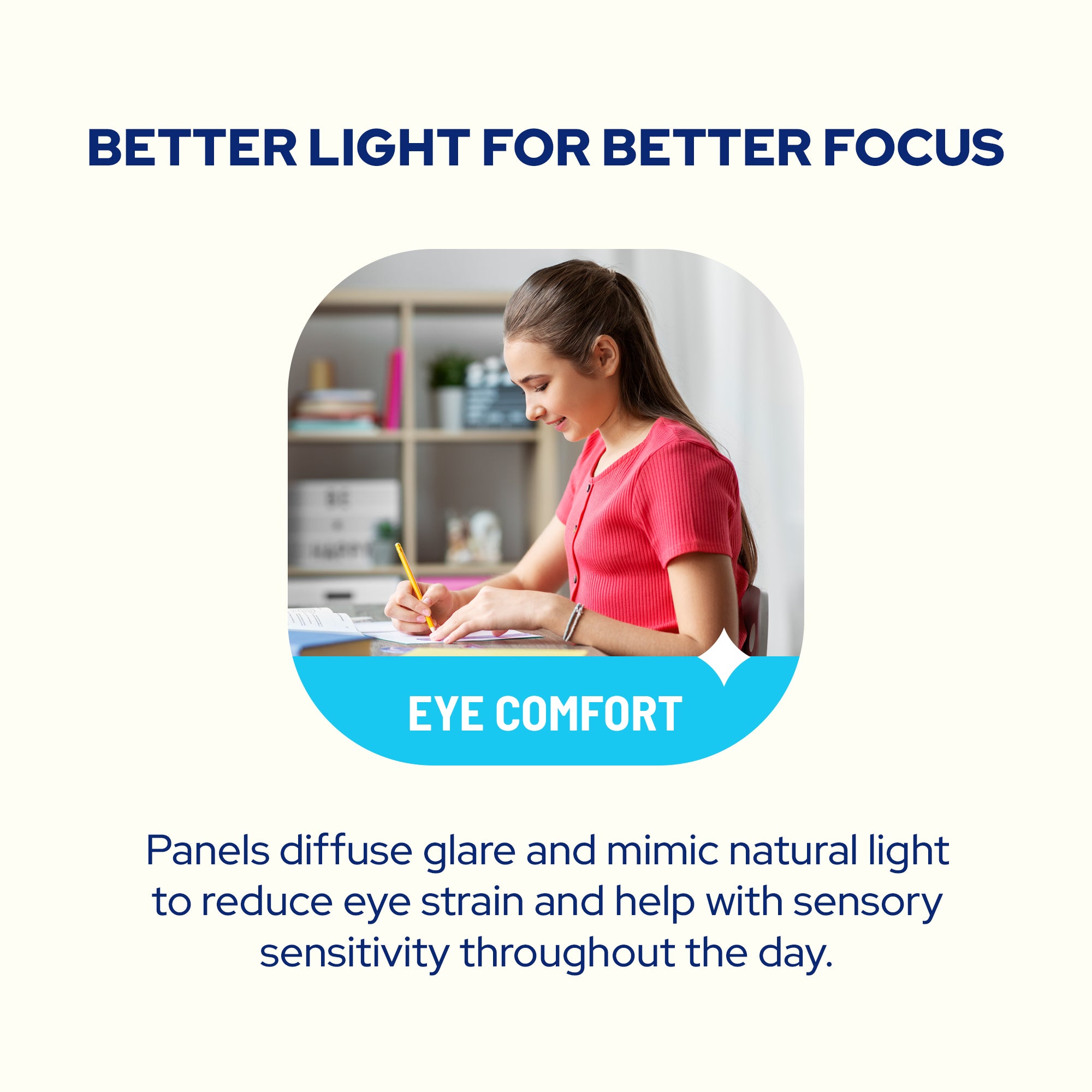 4-Pack Fluorescent Light Covers for Ceiling Lights