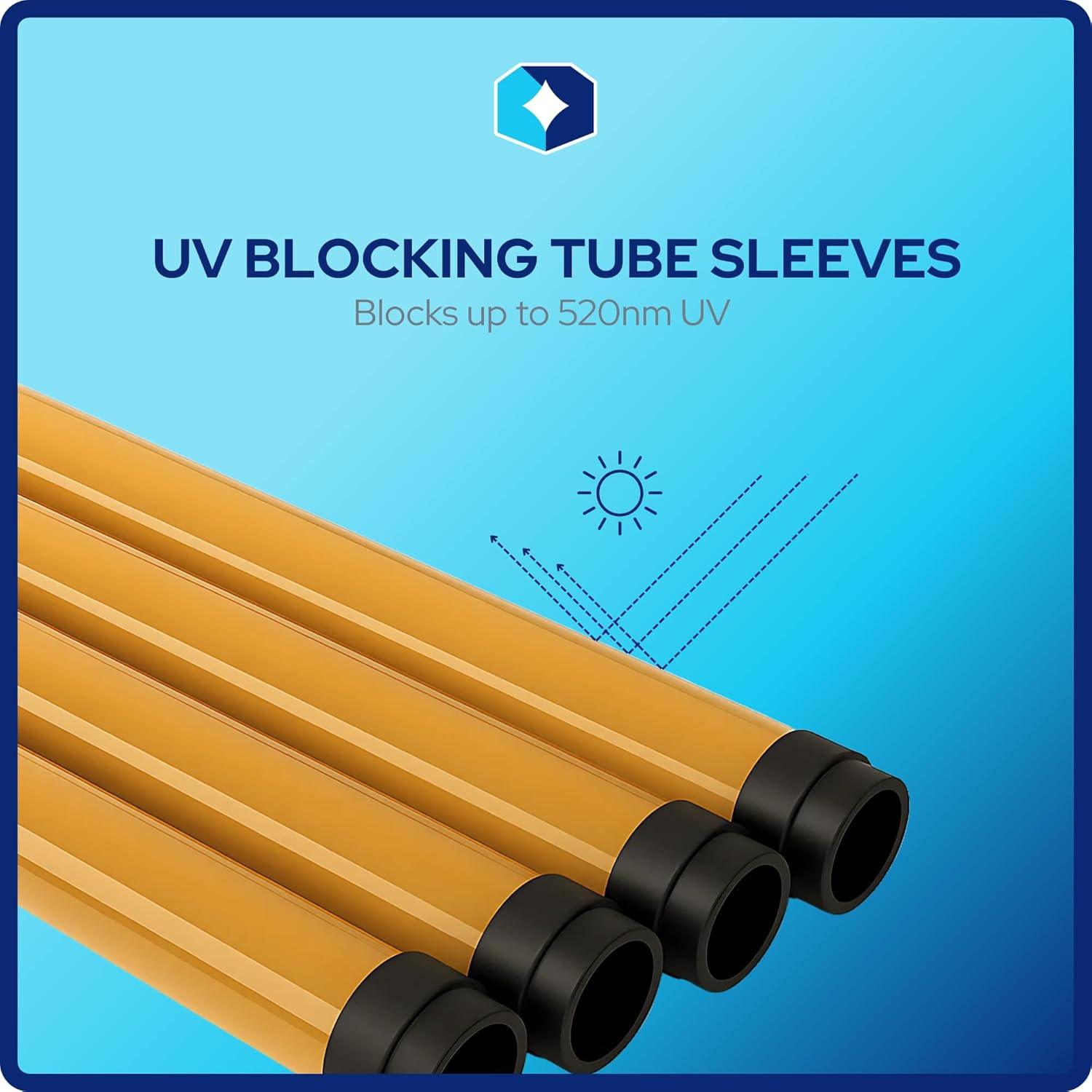 T8 Tube Guards alternate angle