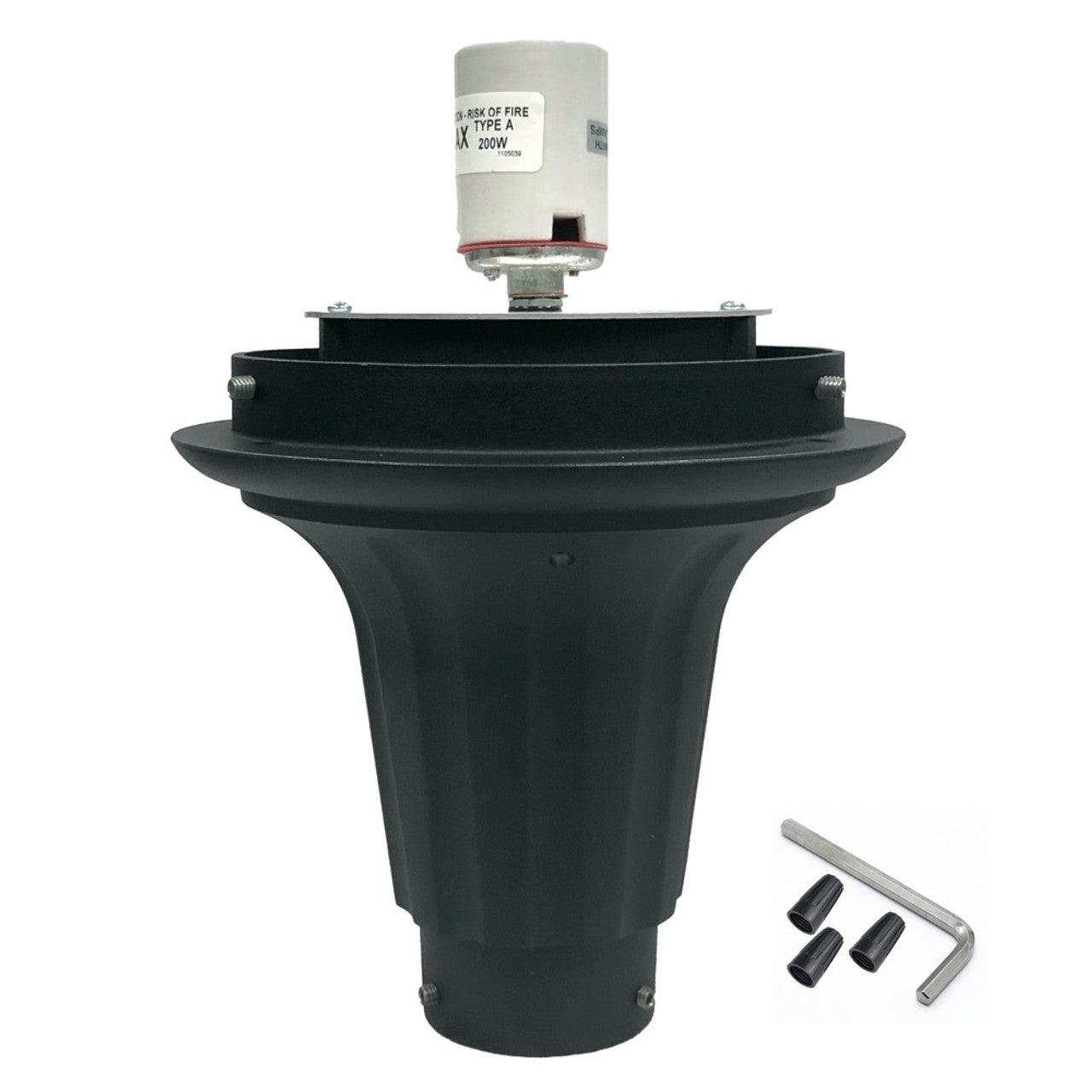 Aluminum Post Top Fitter by KASTLITE