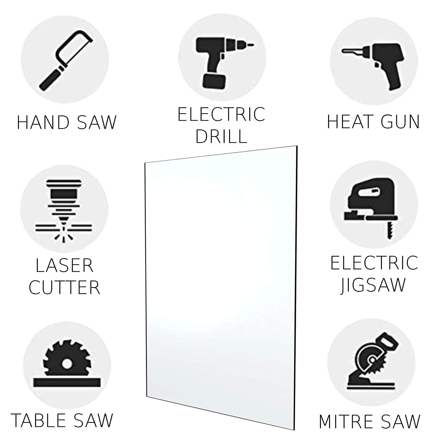 KastLite Clear Acrylic Sheets | 1/8" Thickness