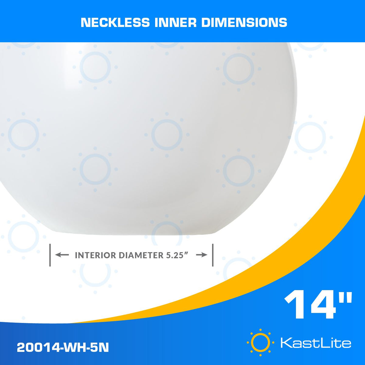 Kastlite 14 Lamp Post Globe