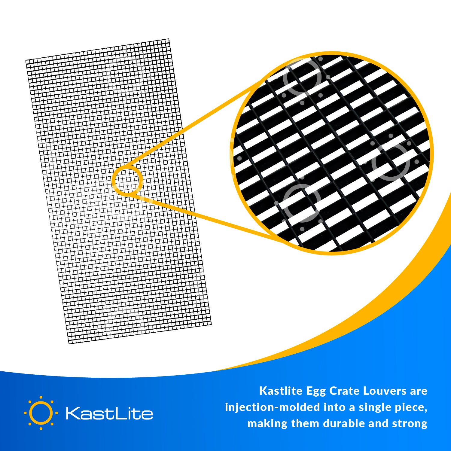 KastLite 2x4 Egg Crate Panels