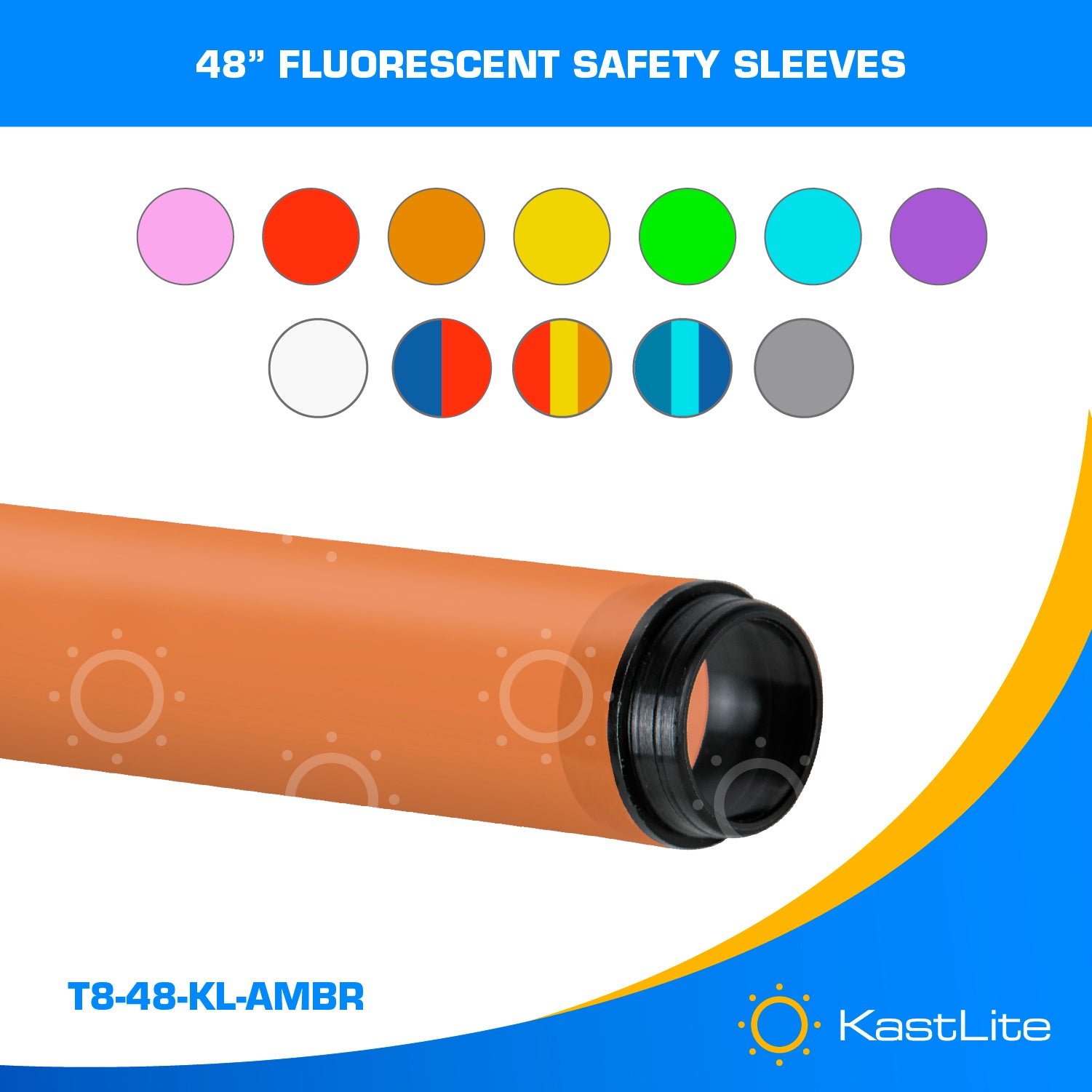 KastLite T8 Safety Sleeves - 6 Pack