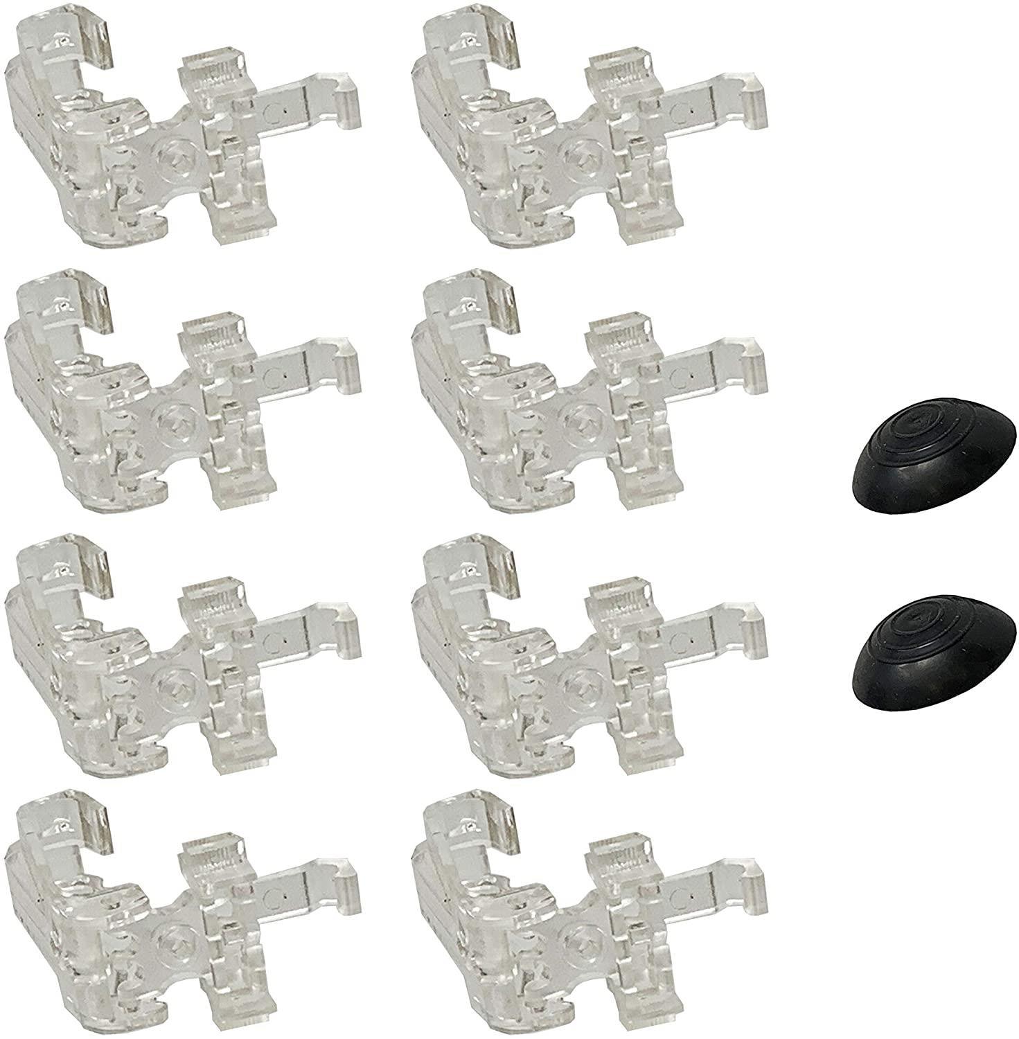 Clear Polycarbonate Citadel 2 Diffuser Latches replacement light cover panel